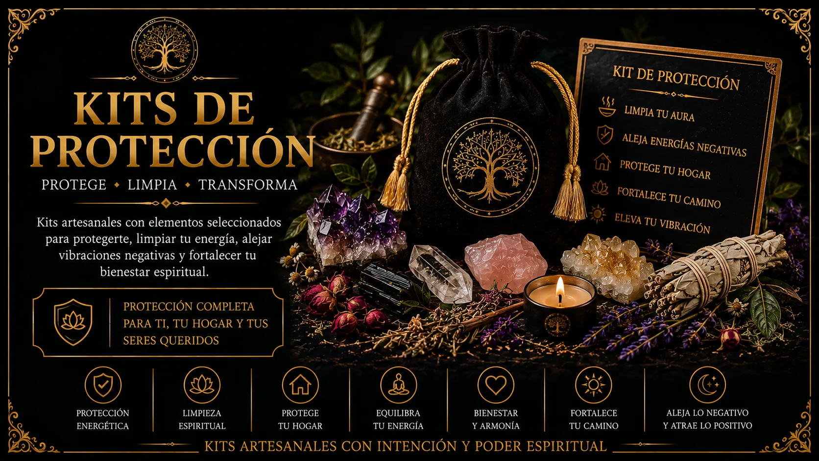 Amuletos y elementos de protección — Origen Ancestral