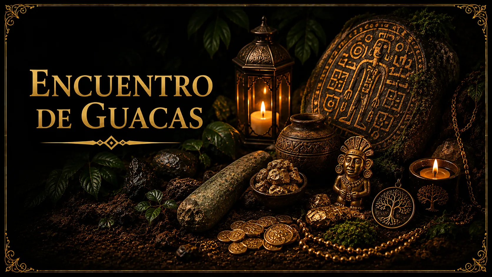 Ambientación ritual de encuentro de guacas, Origen Ancestral