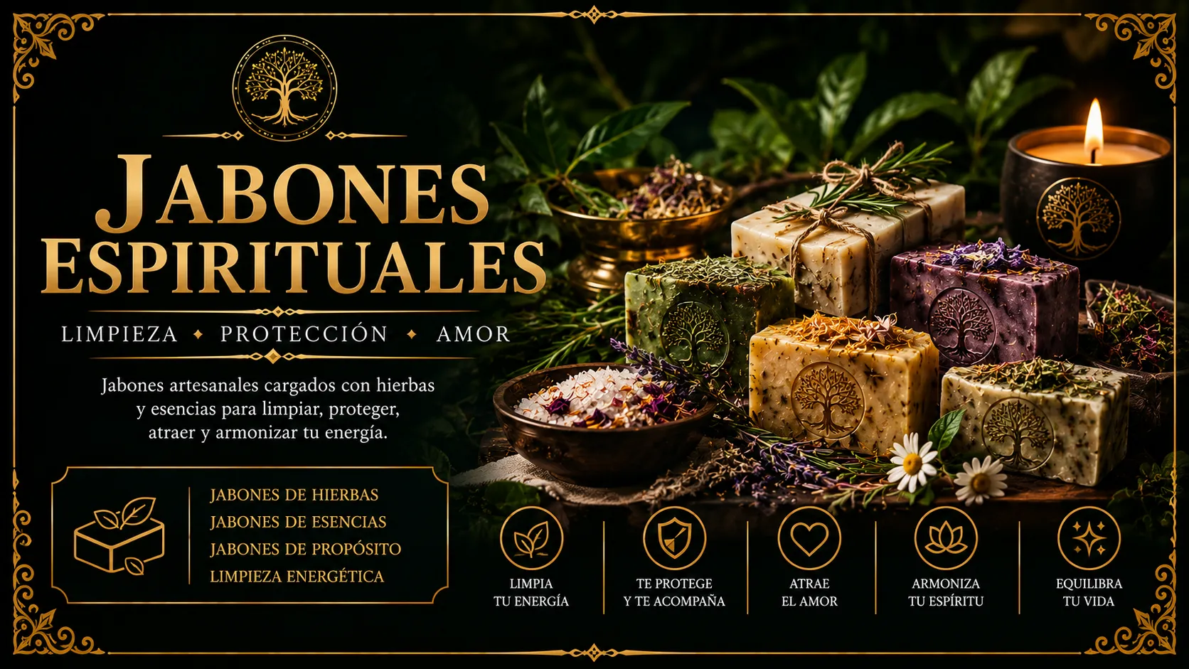Jabones espirituales — Origen Ancestral