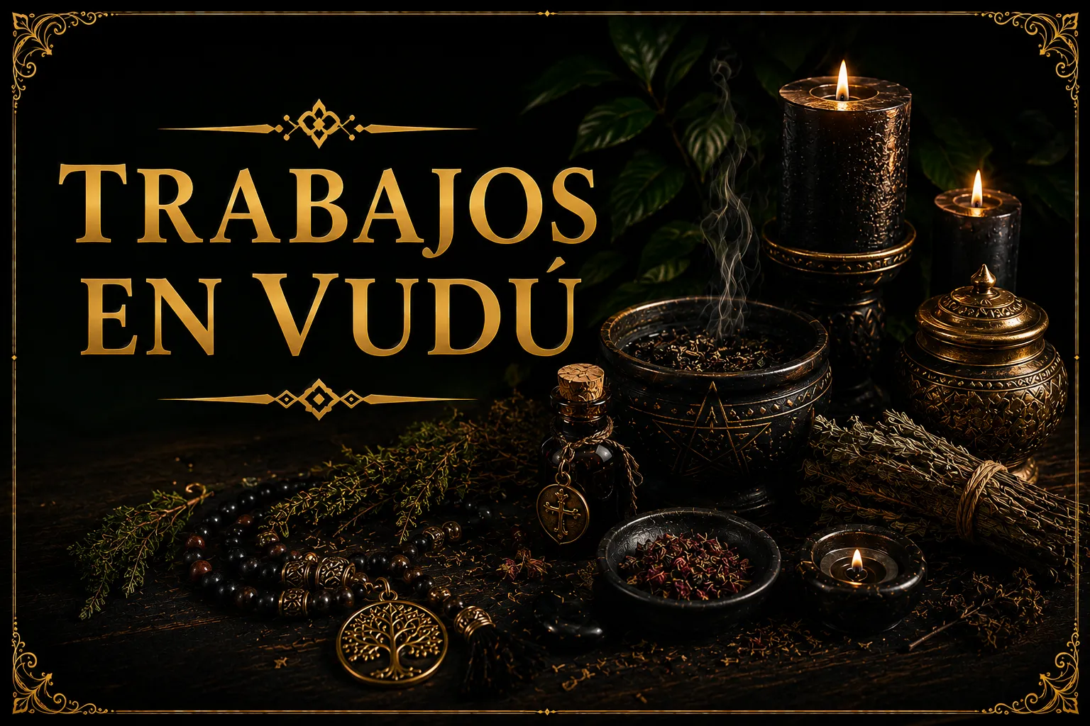 Ambientación ritual de trabajos en vudú, Origen Ancestral